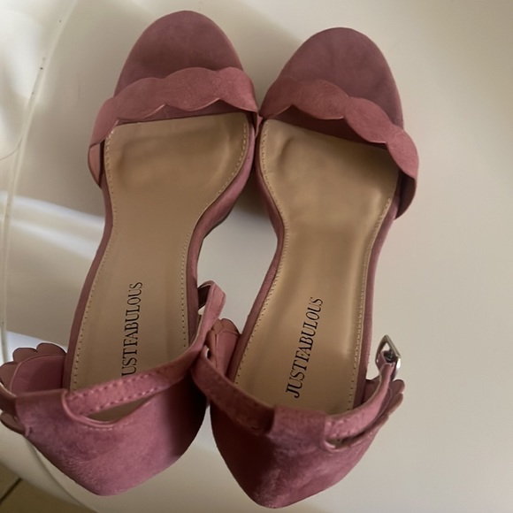 Pink platform heels, never worn too tall for me - Picture 4 of 5